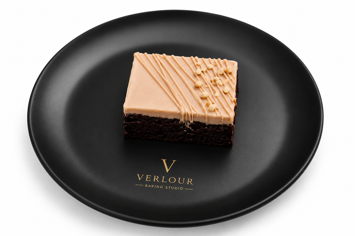 White Chocolate Hazelnut Brownie